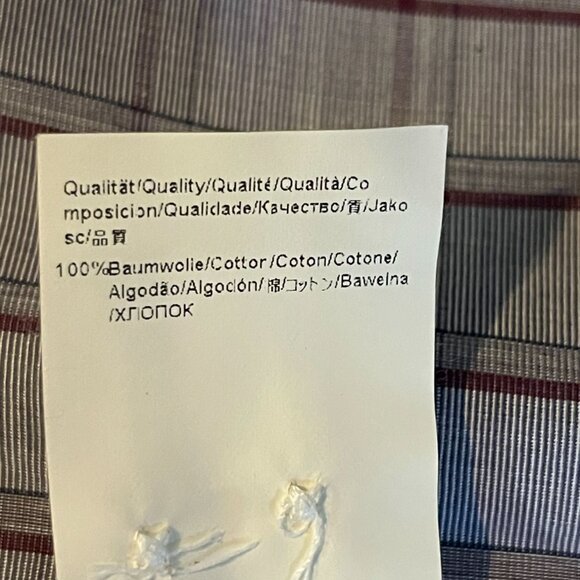 Hugo Boss Mens Slim Fit Long Sleeve Button-Down Shirt 42/16.5 Plaid Pattern - Picture 7 of 16